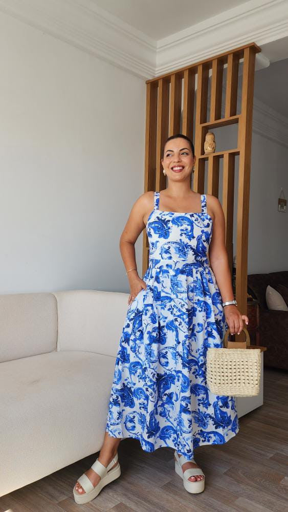 Robe Lamis Bleu