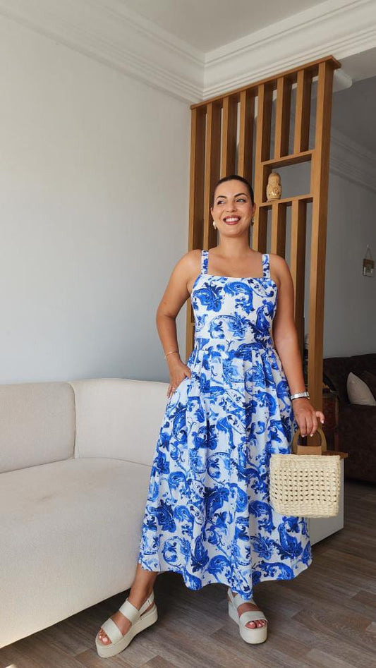 Robe Lamis Bleu