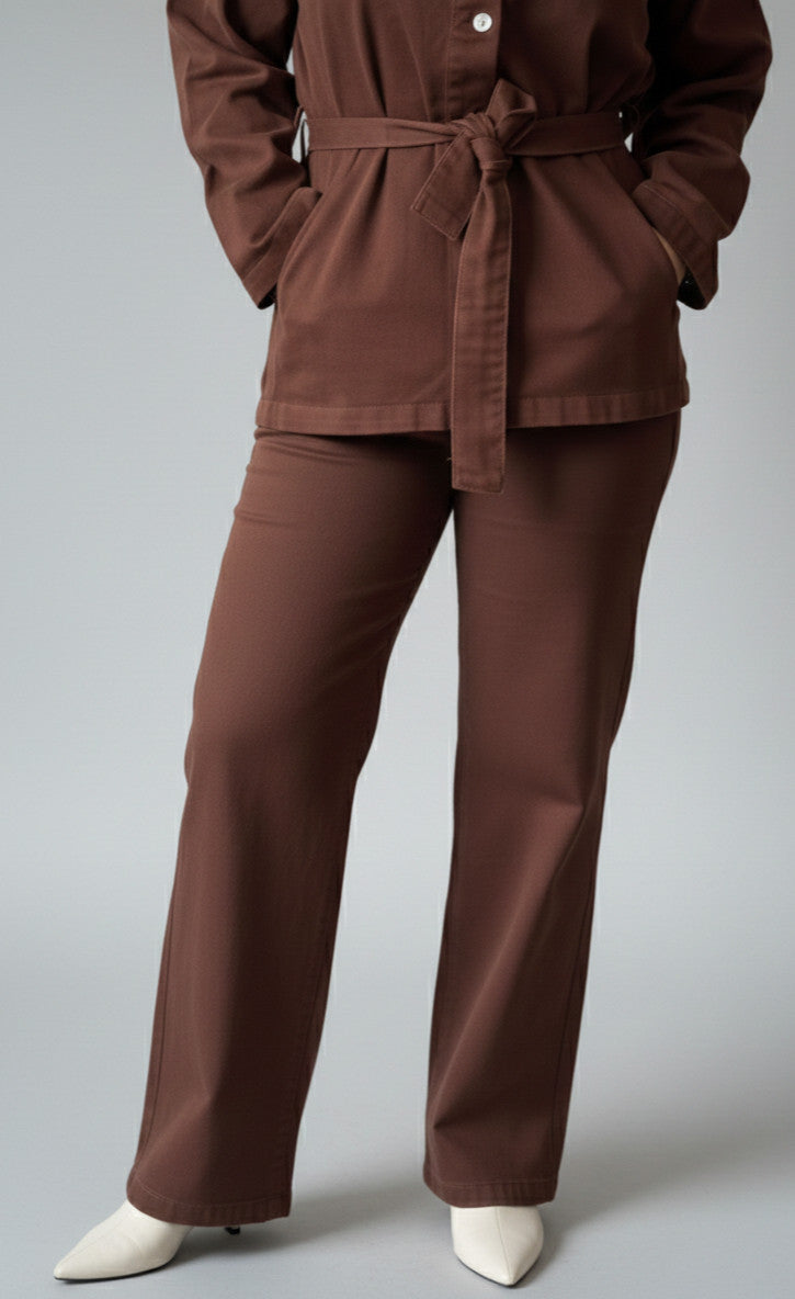 Set Denim Marron