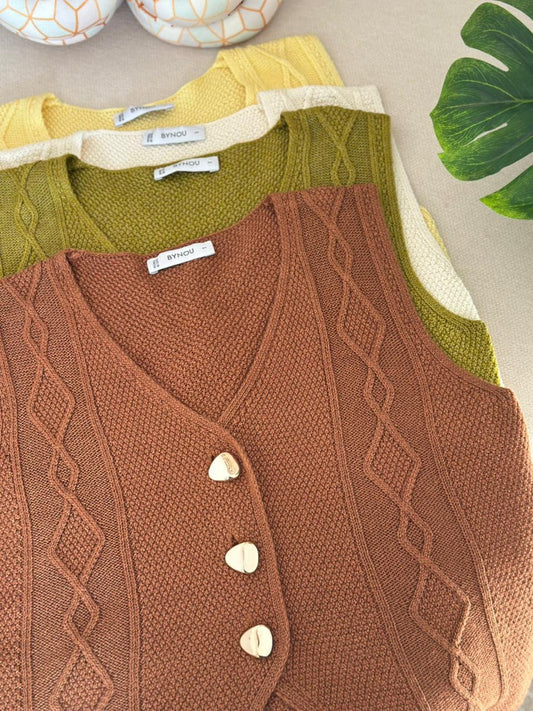 Gilet Marila Ecru